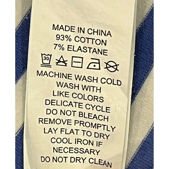 Kate Spade Broome‎ Street Tank Dress Womens X Small Blue White Stripe Boat Neck - Picture 6 of 6